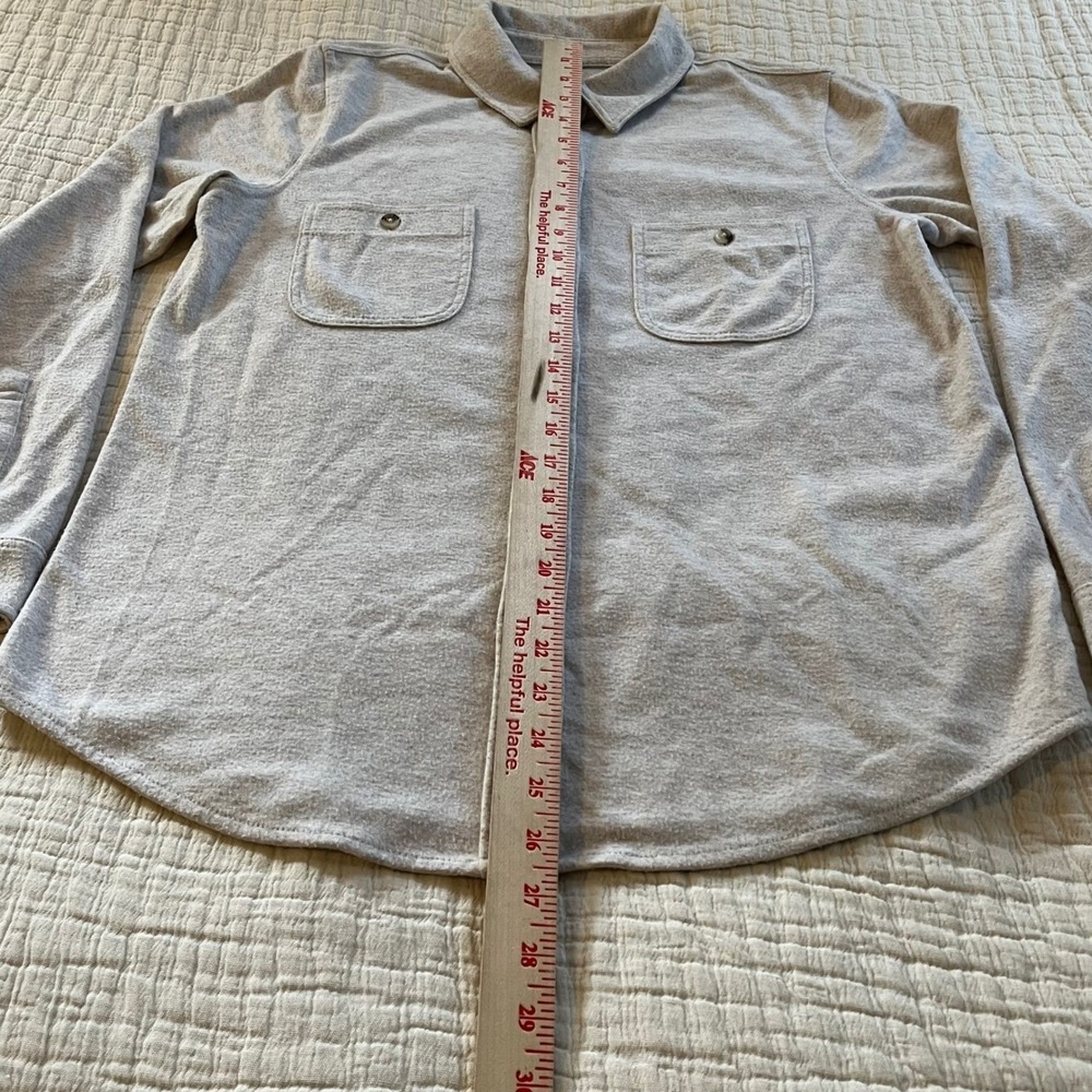 Faherty Legend Sweater Shirt Womens S Oatmeal Cream - Picture 6 of 7